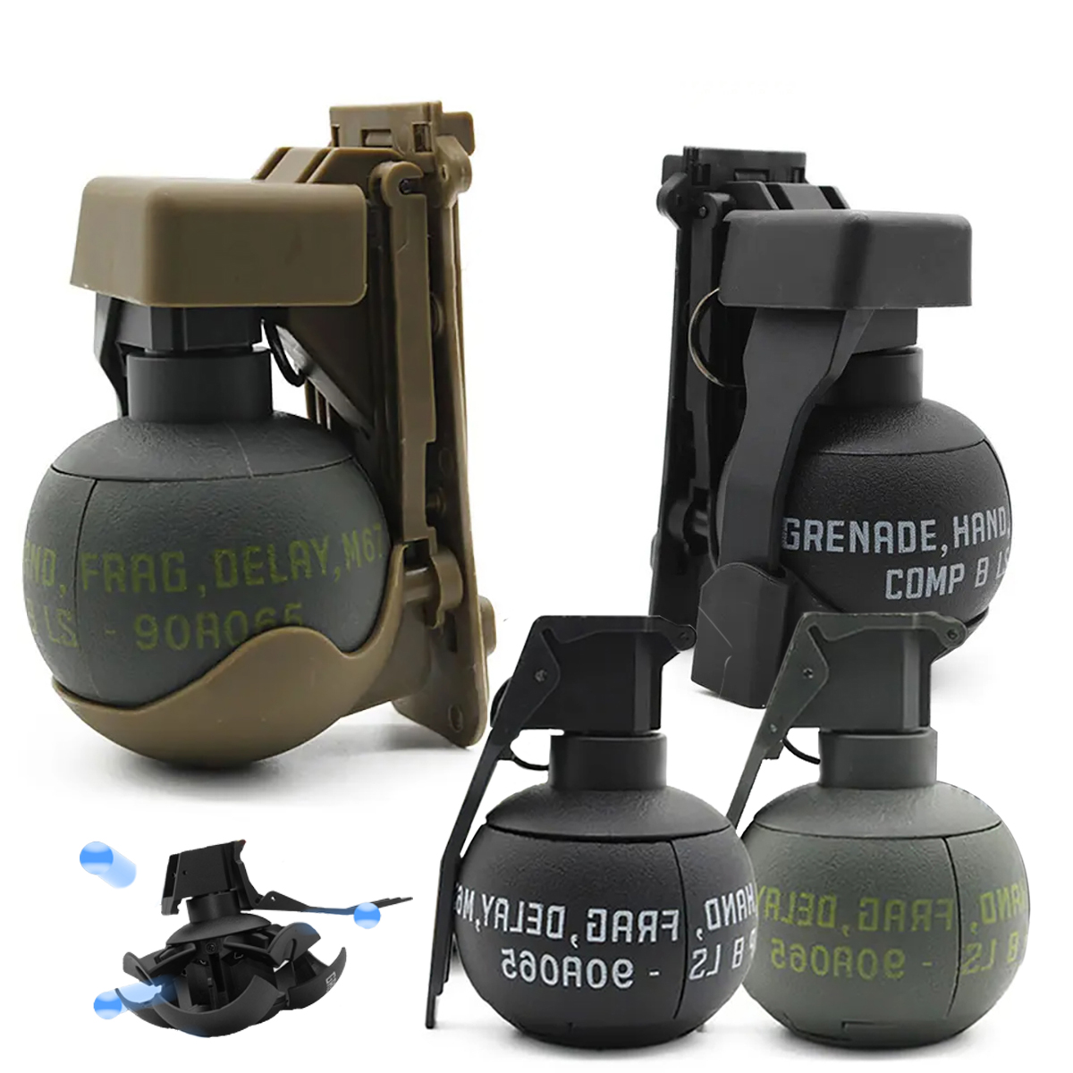 Smoking Gun Kit - Tactical Grenade Model Set, M67 Grenade