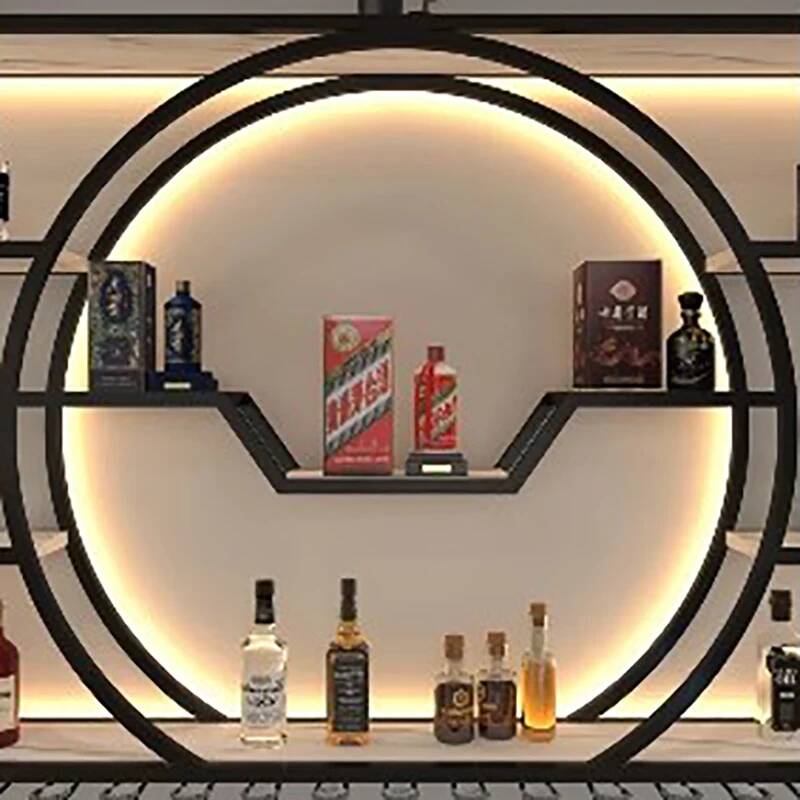 Wine Nightclub Display Cabinet - Home Bar Shelves ulasan dan harga