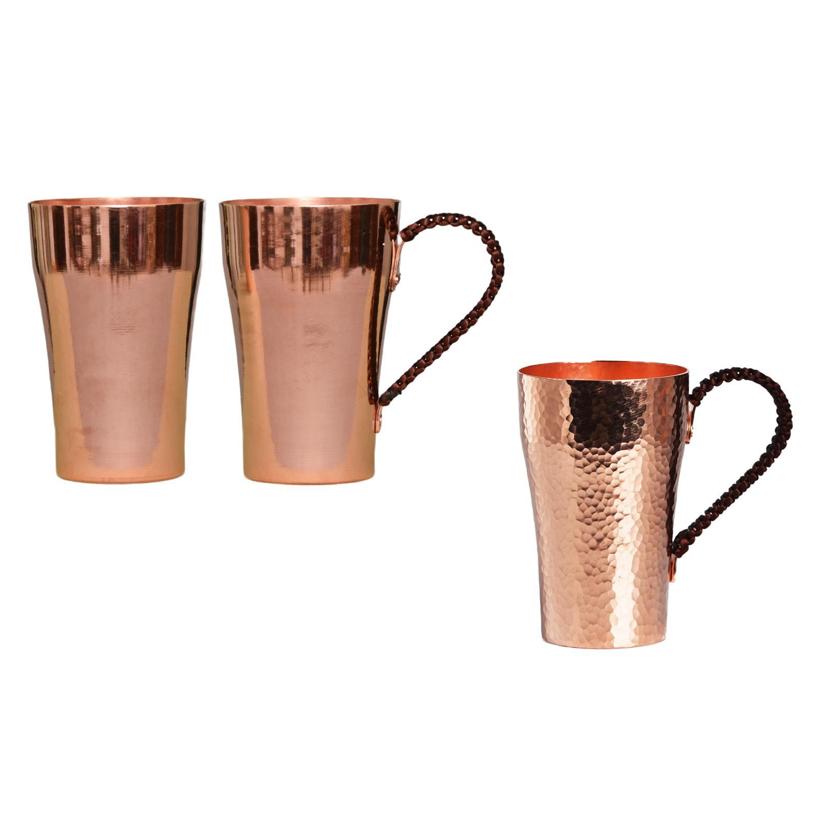 Pure Copper Cup 400ml Handmade - Mule Copper Mug ulasan dan harga