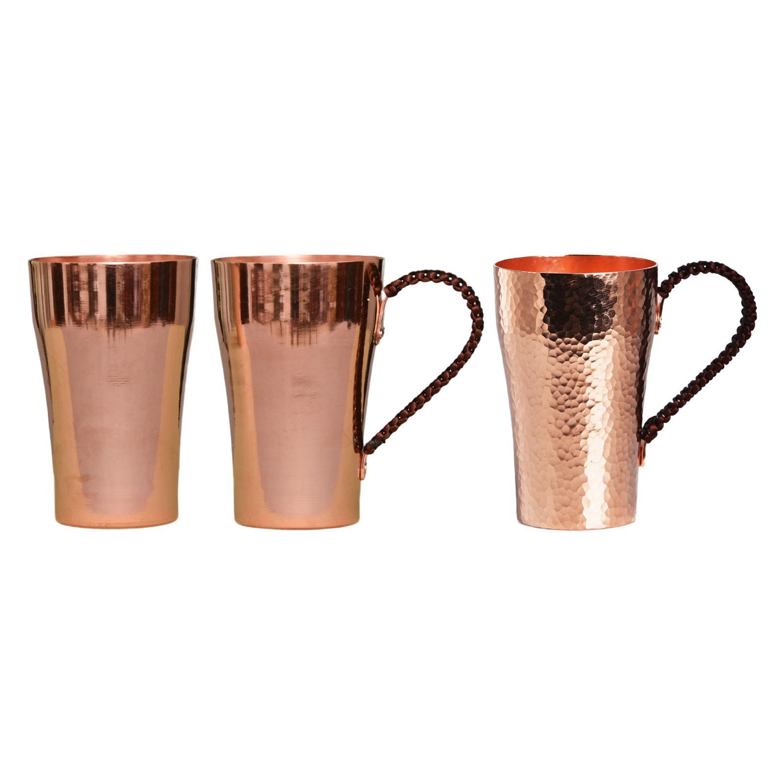 Pure Copper Cup 400ml Handmade - Mule Copper Mug ulasan dan harga