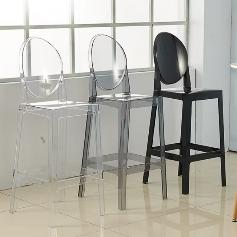8Pcs Fashion Home Decor Clear  - Home Bar Stools ulasan dan harga