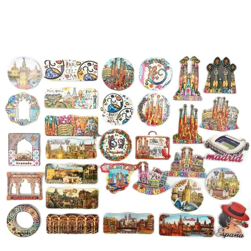Spanish Barcelona Fridge Magne - Home Barcelona ulasan dan harga