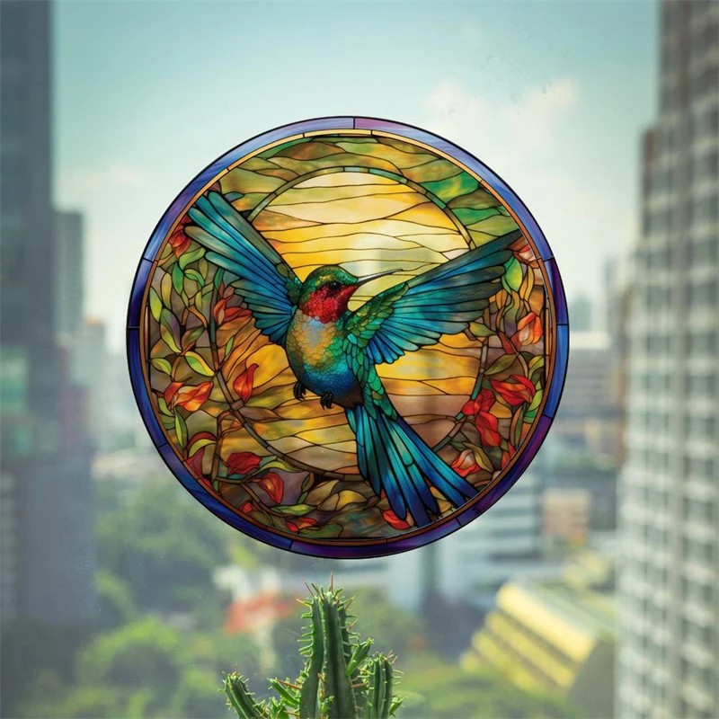 Retro Colorful Stained Humming - Old Fashioned Glass ulasan dan harga