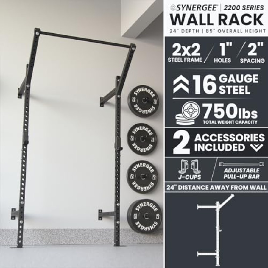 Wall Mounted Squat Rack for ho - Home Bar And Gym ulasan dan harga