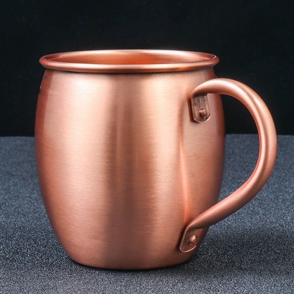 530ML 100% Pure Copper Mug Mug - Mule Copper Mug ulasan dan harga