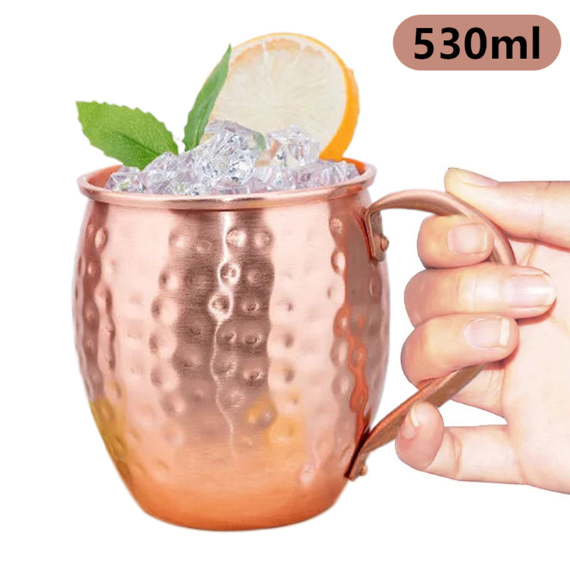 【F】530ml 100% Copper Moscow Mu - Mule Copper Mug ulasan dan harga