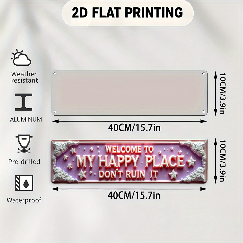 2D Metal Sign, Aluminum, Artis - Home Bar Word ulasan dan harga