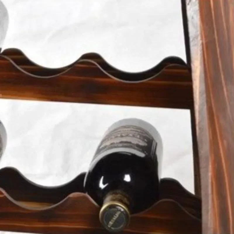 Solid Wood Wine Rack Oak Barre - Home Bar Shelves ulasan dan harga