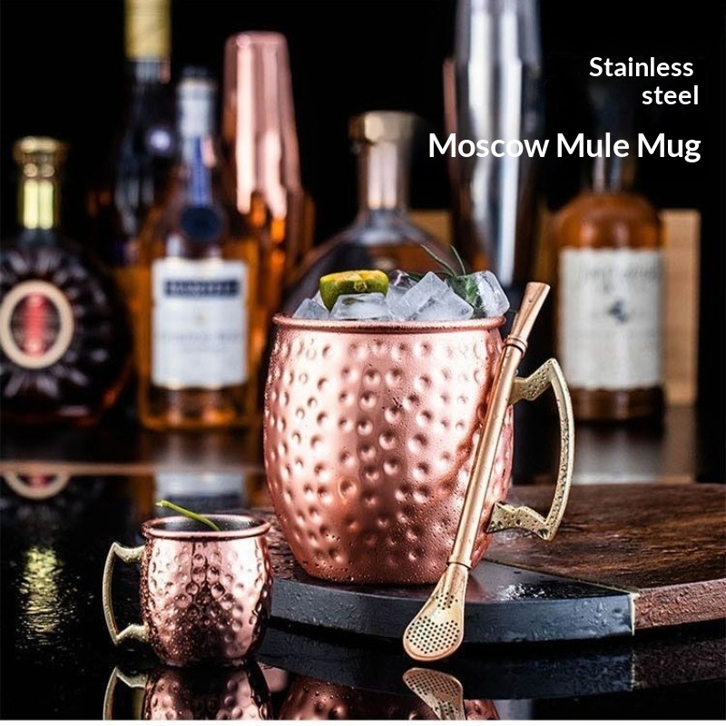 530ml Cocktail Wine Cup Moscow - Mule Copper Mug ulasan dan harga