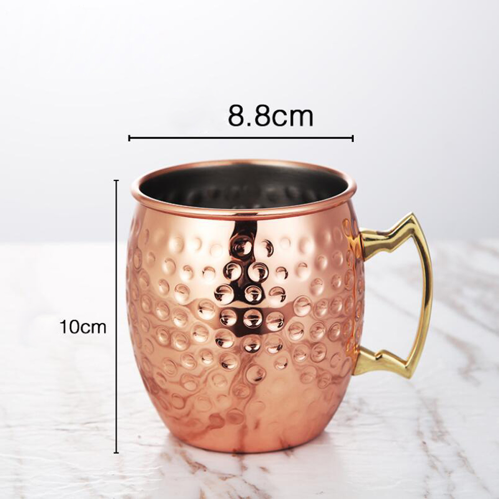 530ML Stainless Steel Moscow M - Mule Copper Mug ulasan dan harga