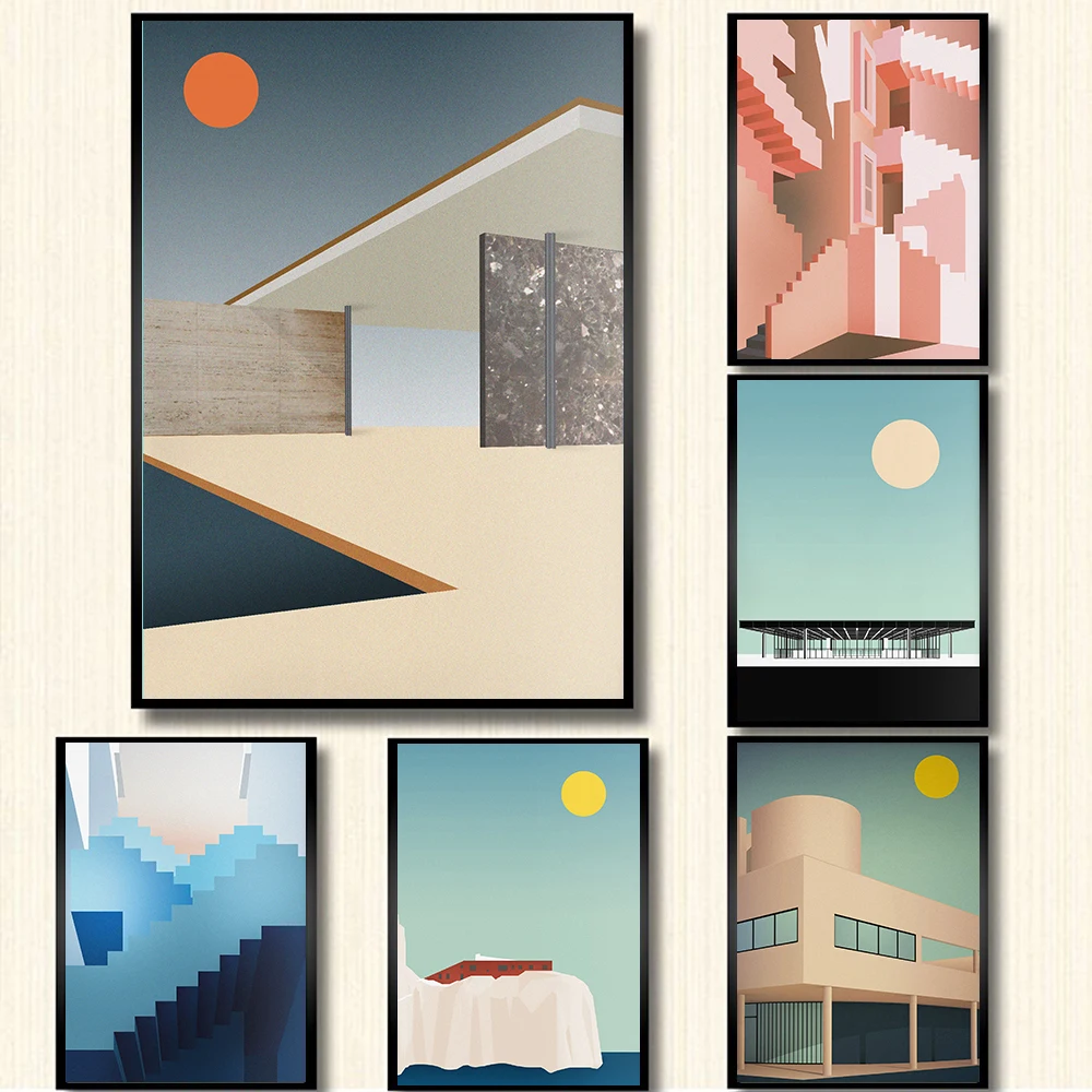 1pc frameless Modern Minimalis - Home Barcelona ulasan dan harga