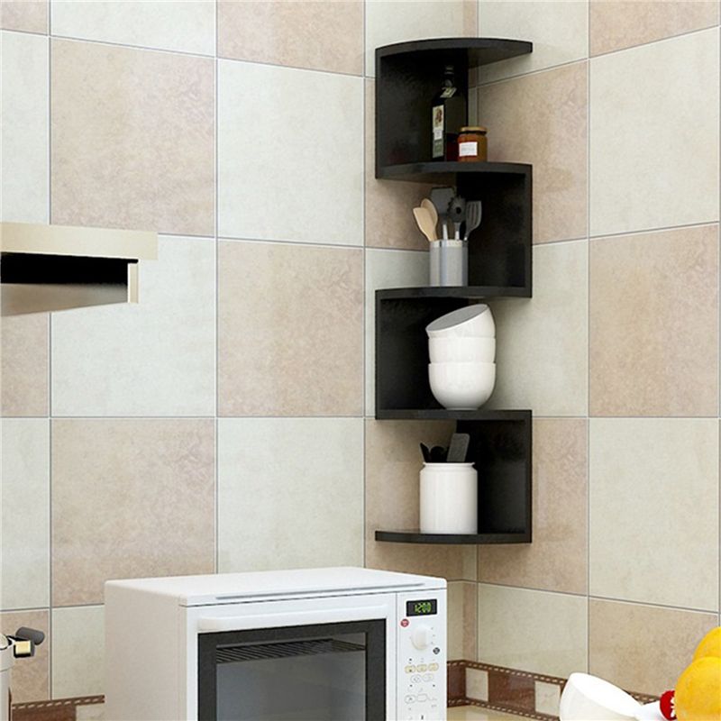 ABUL-Corner Shelf Corner Corne - Home Bar Shelves ulasan dan harga