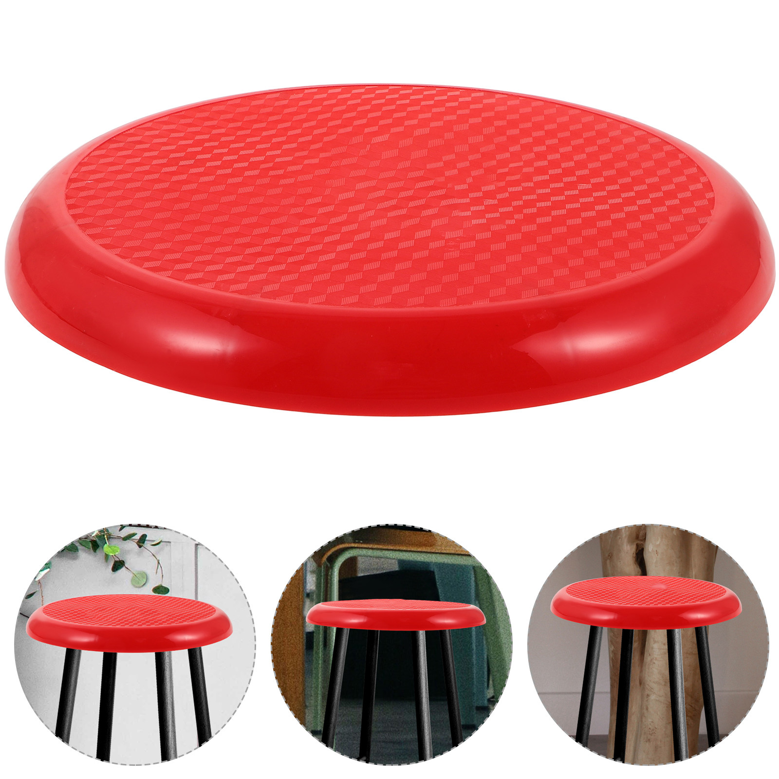 Plastic Round Stool Seat Repla - Home Bar Stools ulasan dan harga