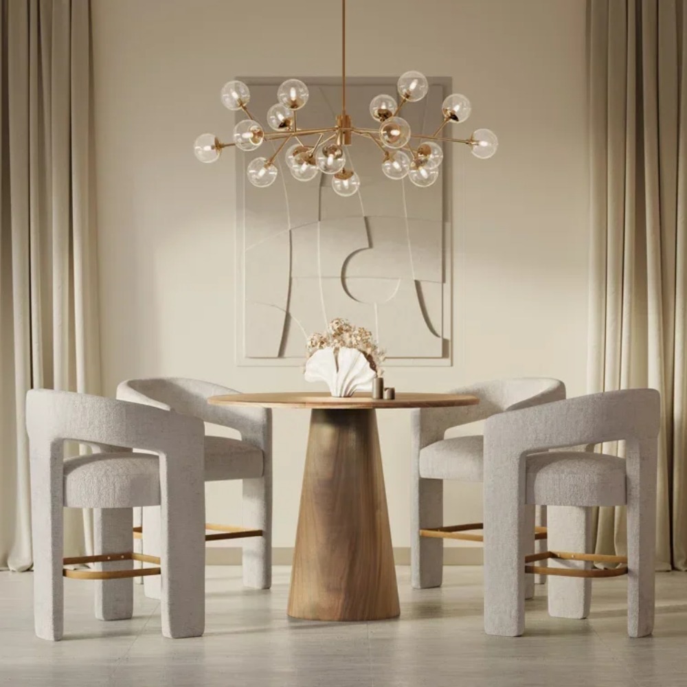 Modern Upholstered Counter Sto - Home Bar Stools ulasan dan harga
