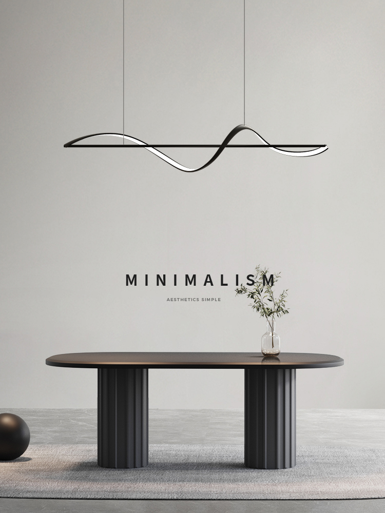 Modern Minimalism Curve Led Pe - Home Bar Word ulasan dan harga