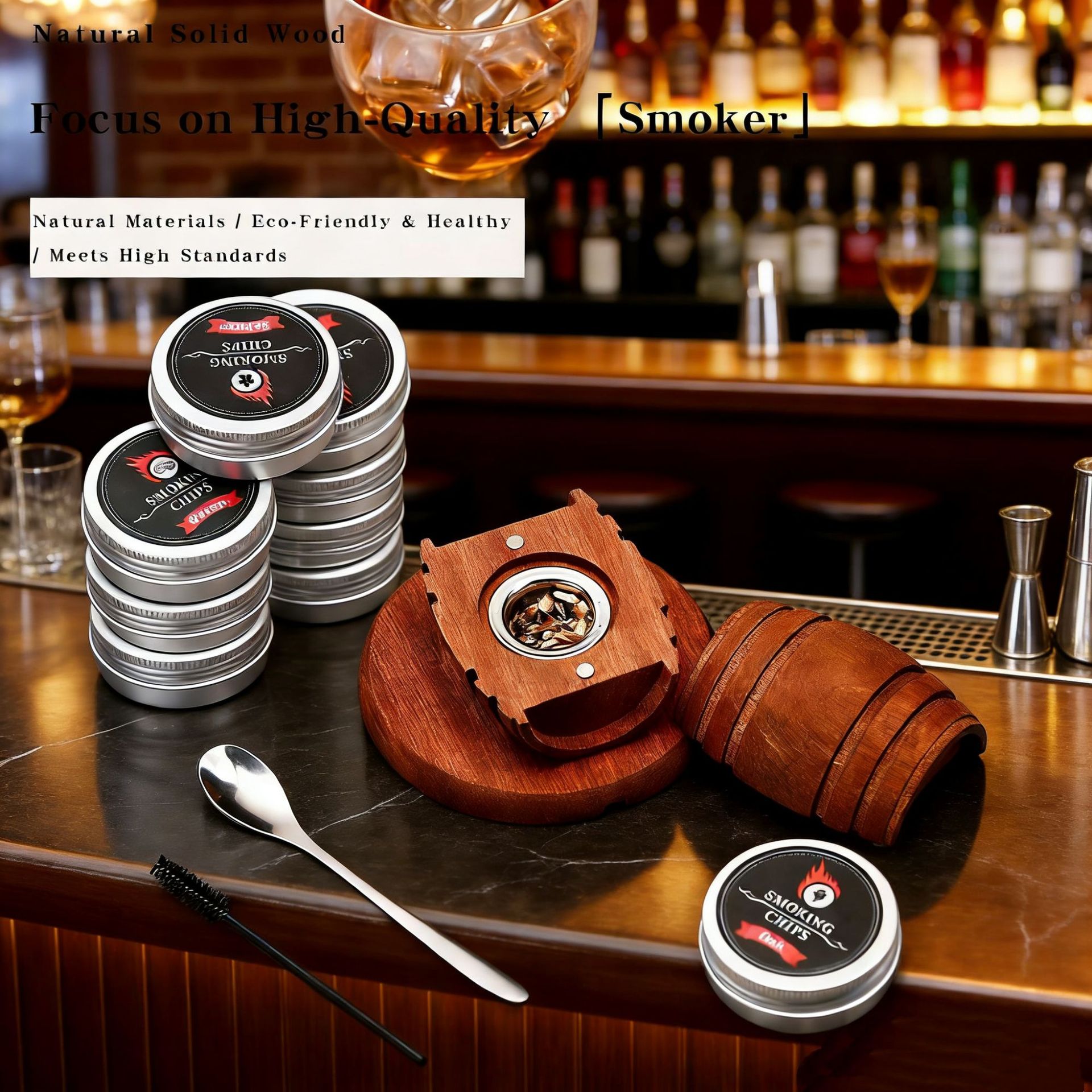 Whisky Smoking Kit, Oak Smoker - Smoking Gun Kit ulasan dan harga