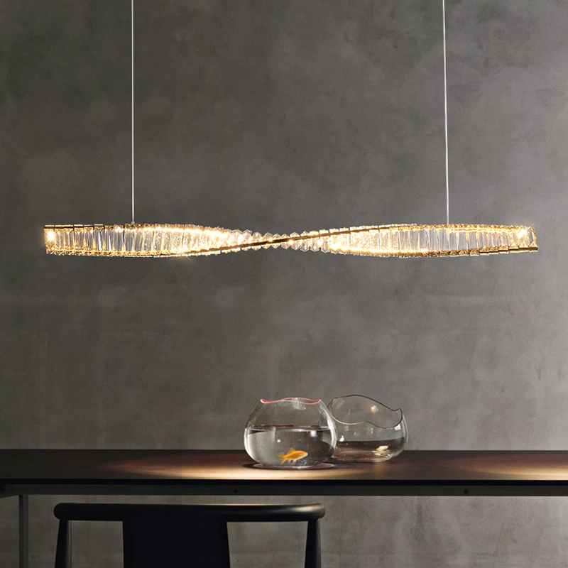 Luxury LED long Strip Crystal  - Home Bar Word ulasan dan harga