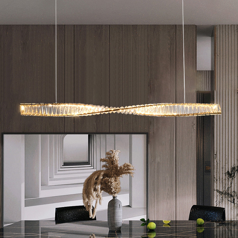 Luxury LED long Strip Crystal  - Home Bar Word ulasan dan harga