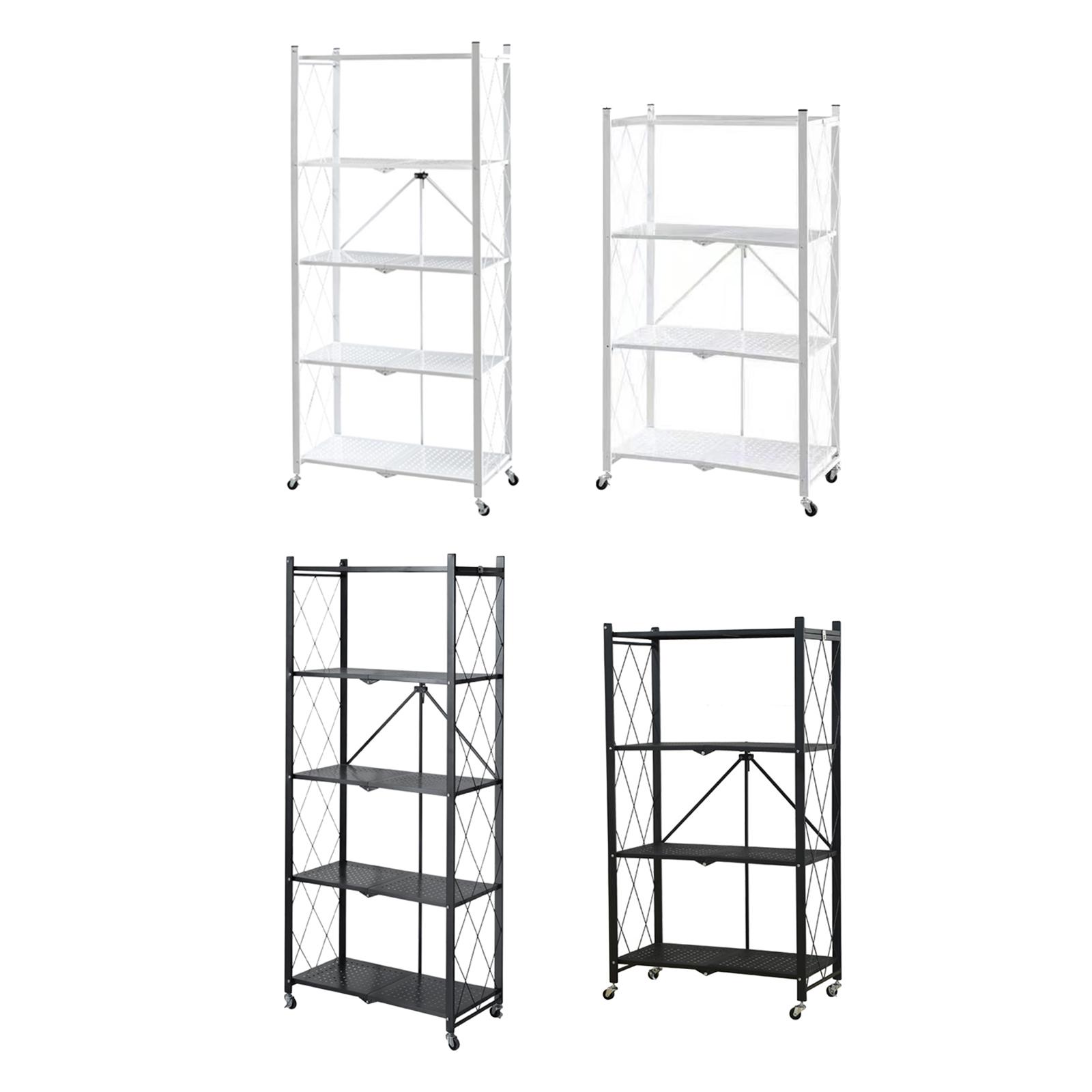 Foldable Bookshelf Book Case C - Home Bar Shelves ulasan dan harga