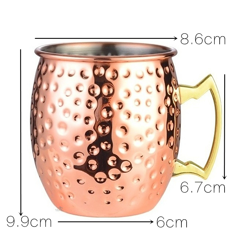 1pcs 550ml Moscow Mule Copper  - Mule Copper Mug ulasan dan harga