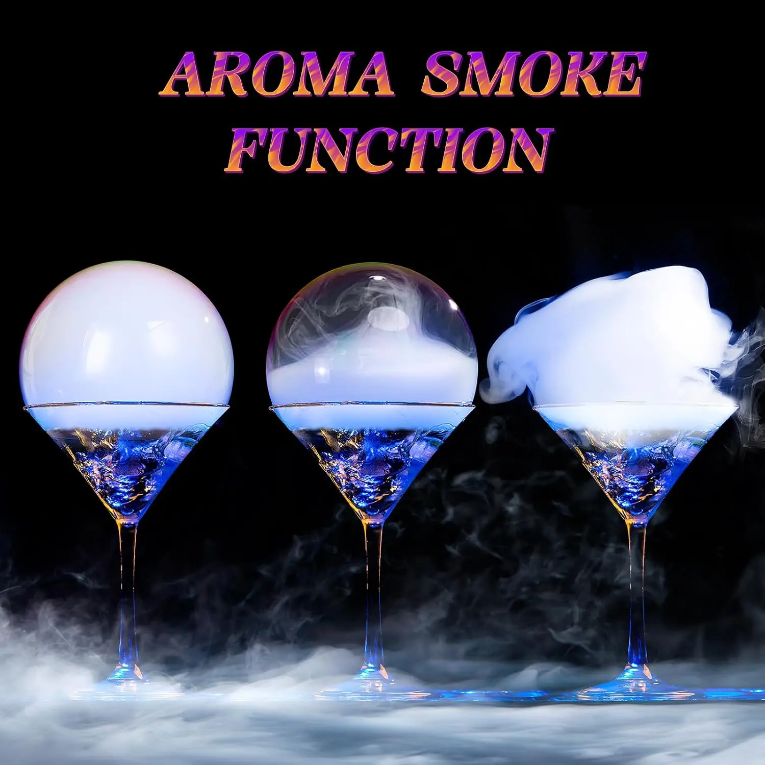Electric Cocktail Smoke Bubble - Smoking Gun Kit ulasan dan harga