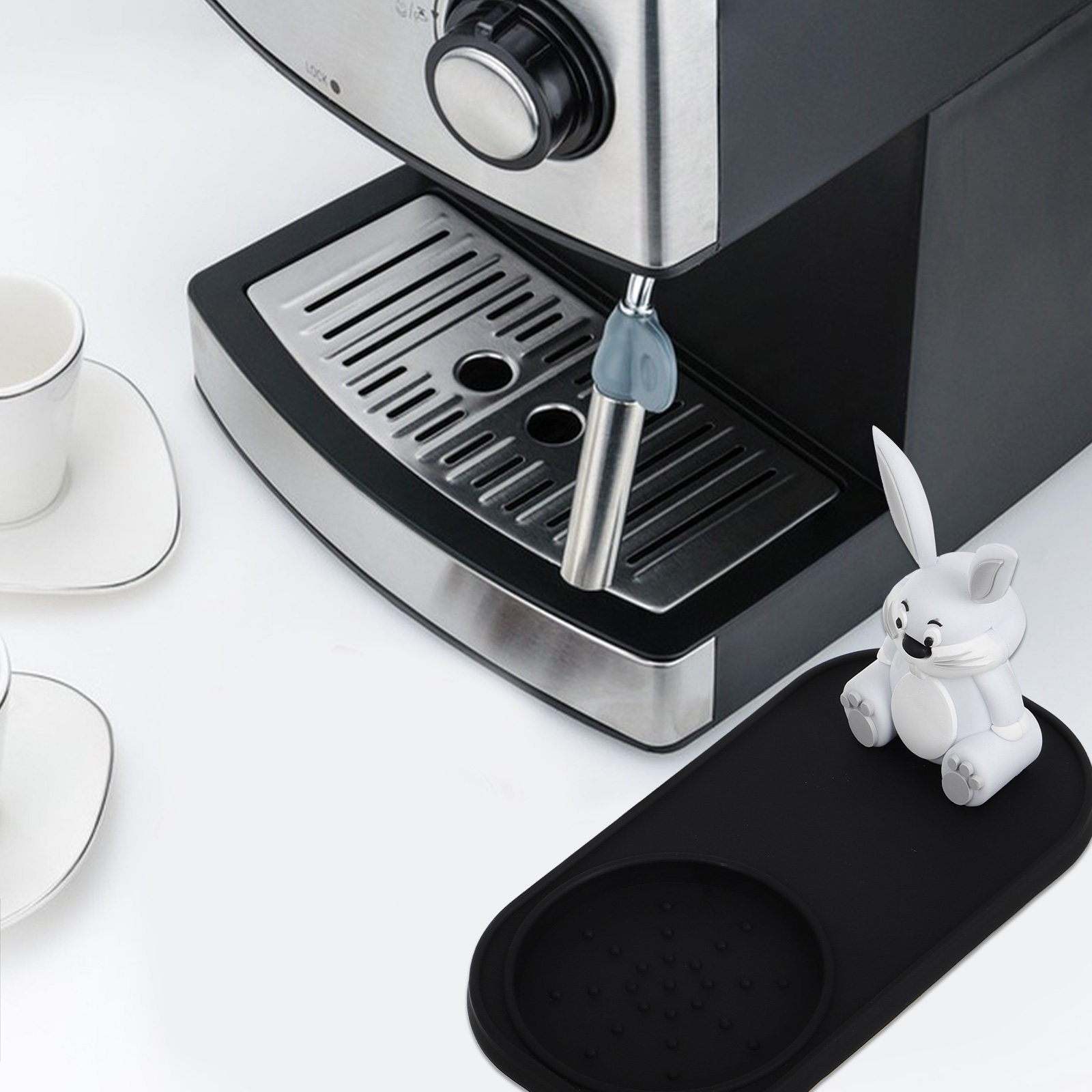 Bunny Pattern Espresso Tamping - Home Bar And Counter ulasan dan harga