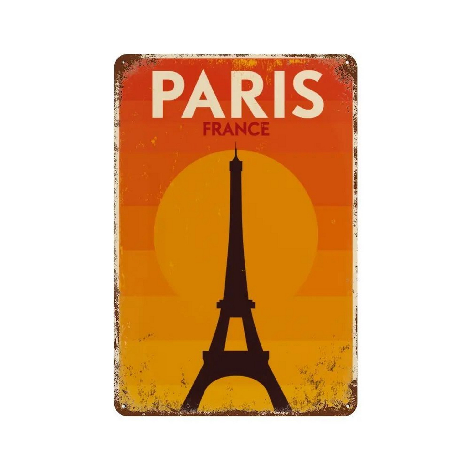 Vintage Travel Metal Sign Retr - Home Barcelona ulasan dan harga