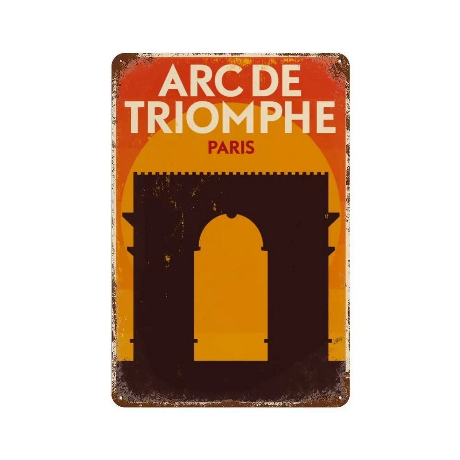 Vintage Travel Metal Sign Retr - Home Barcelona ulasan dan harga