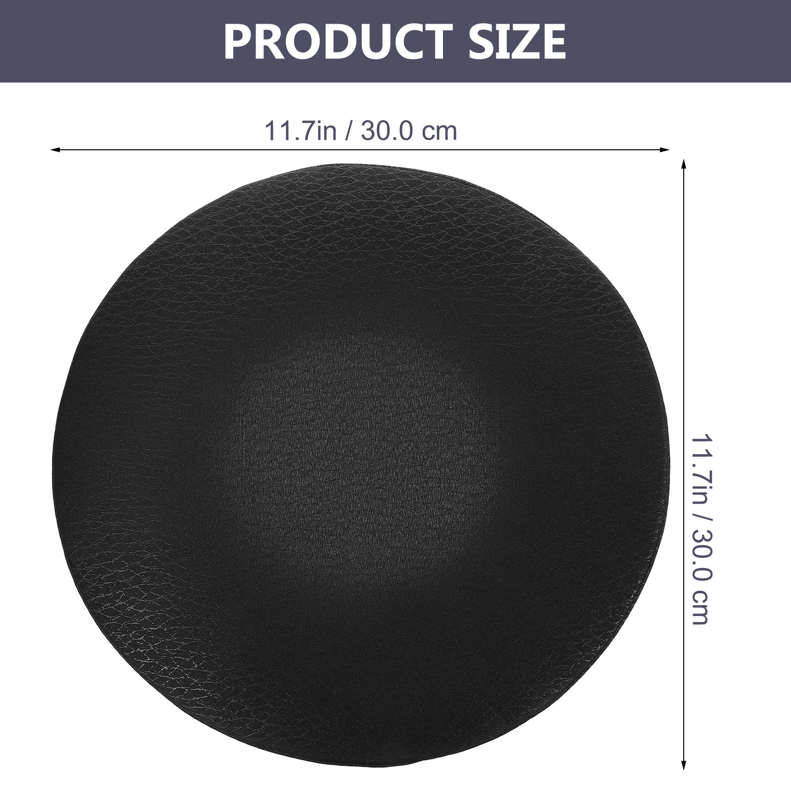 Super Round Stool Cover Black  - Home Bar Stools ulasan dan harga