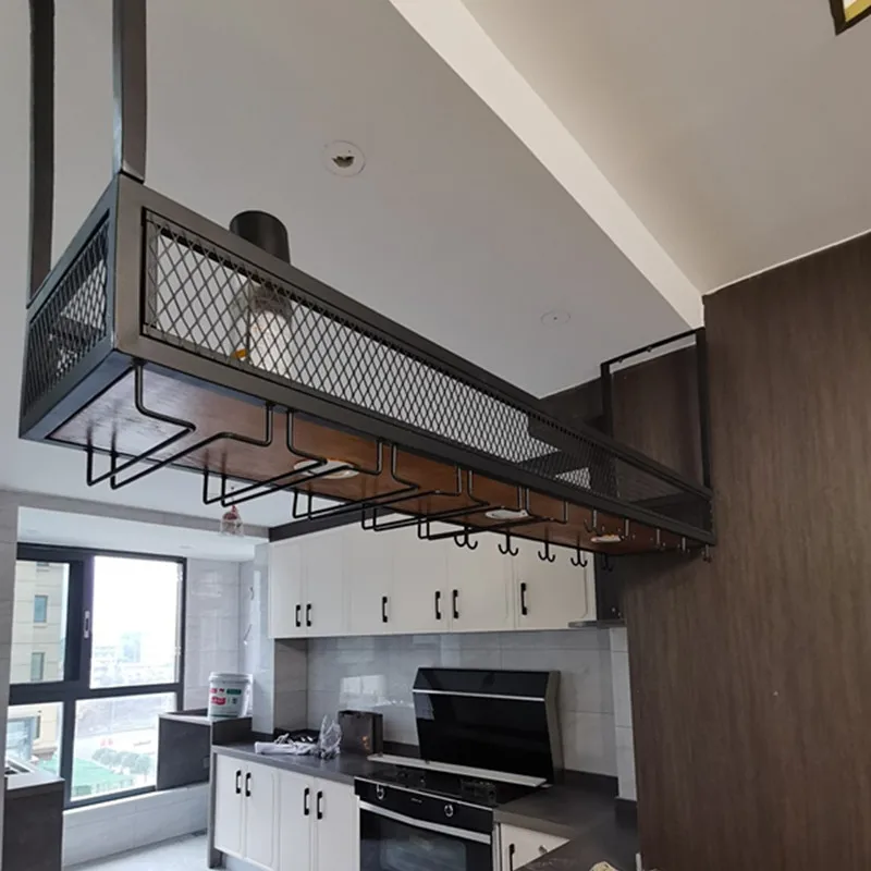 Shelves Bar Cabinet Open Cabin - Home Bar Shelves ulasan dan harga